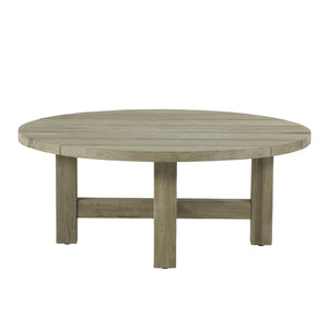 Summer Classics - Croquet Teak Round Outdoor Coffee Table - 2839