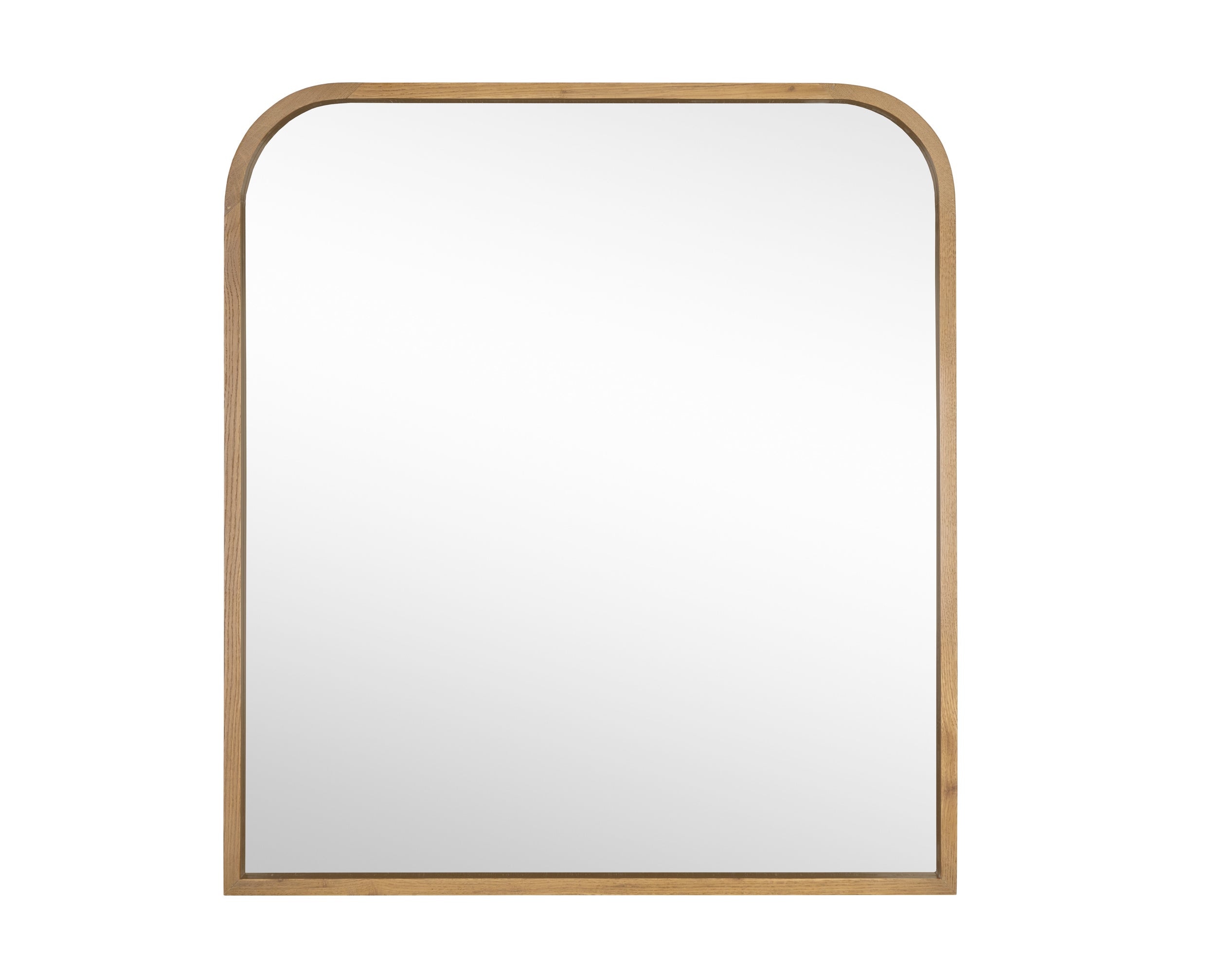 Calabasas Wall Mirror - Rustic Oak