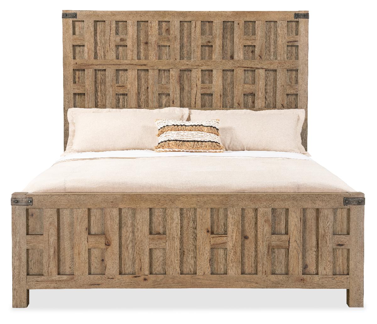Vineyard Row California King Panel Bed | Hooker Furniture - 6952-90260-80