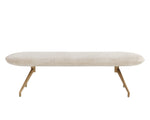 Elowen Bench - Bergen Taupe