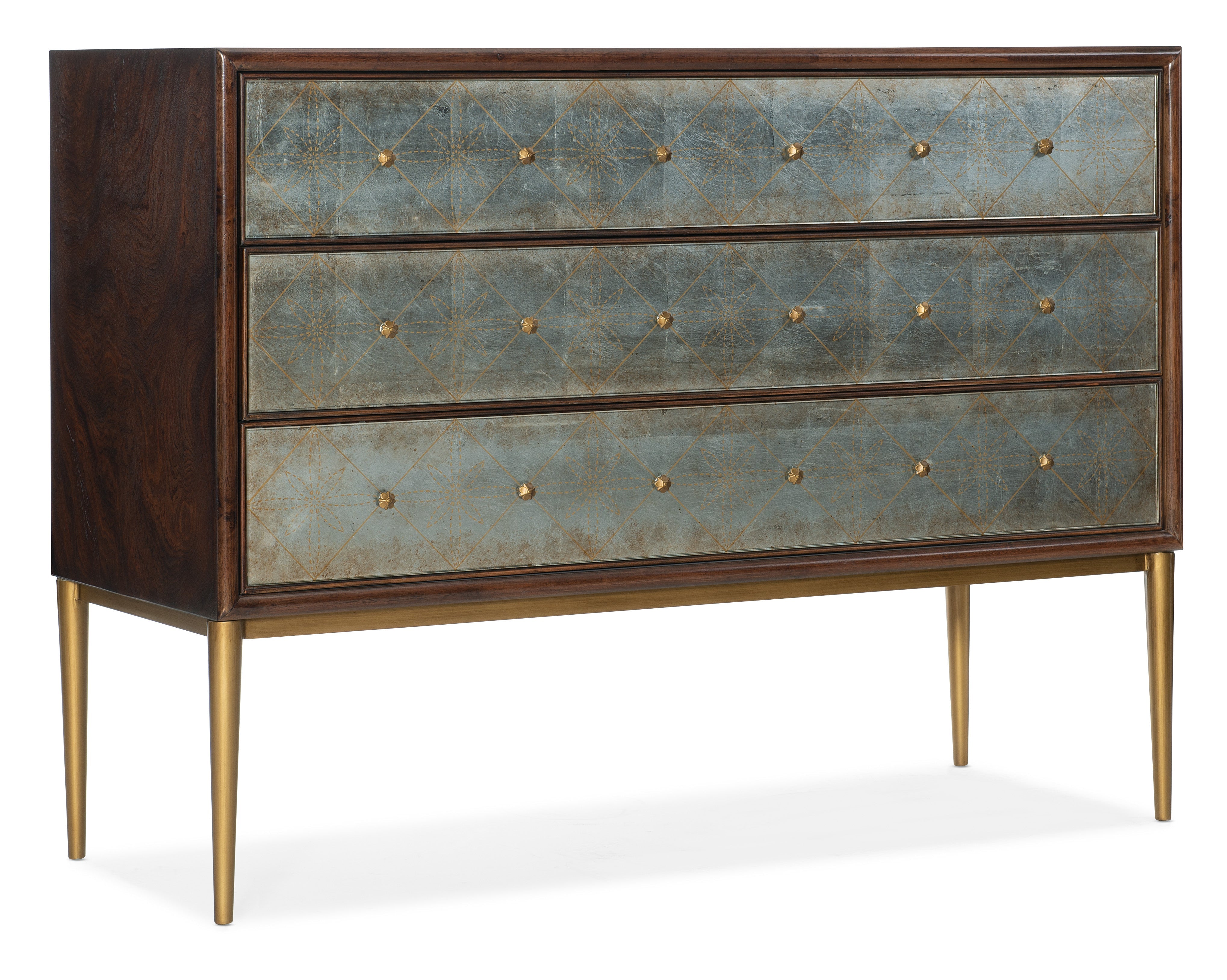 Melange Estrella Three Drawer Chest | Hooker Furniture - 628-85635-647