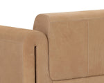 Romer Sofa - Distressed Brown  Nubuck Tan Leather