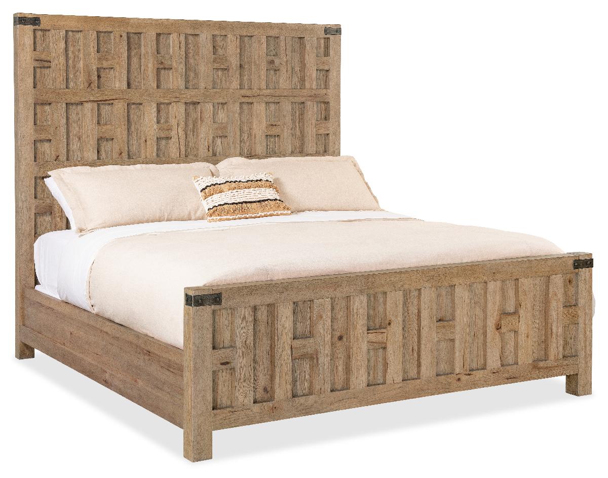 Vineyard Row California King Panel Bed | Hooker Furniture - 6952-90260-80