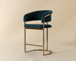 Marris Counter Stool - Gold  Danny Teal