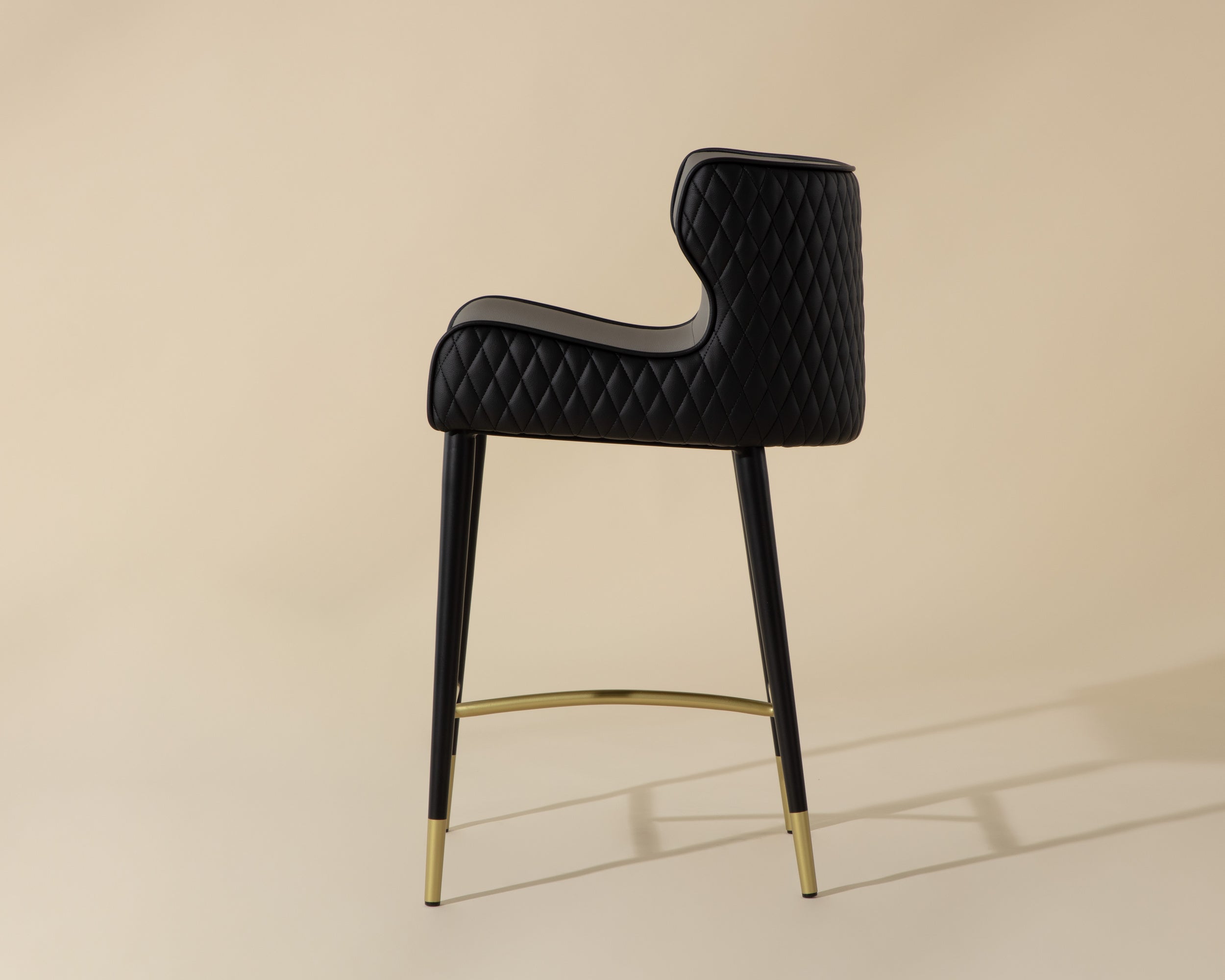 Gianni Counter Stool - Dillon Stratus / Dillon Black