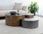 Neo Coffee Tables (Set Of 3) - Antique Brass