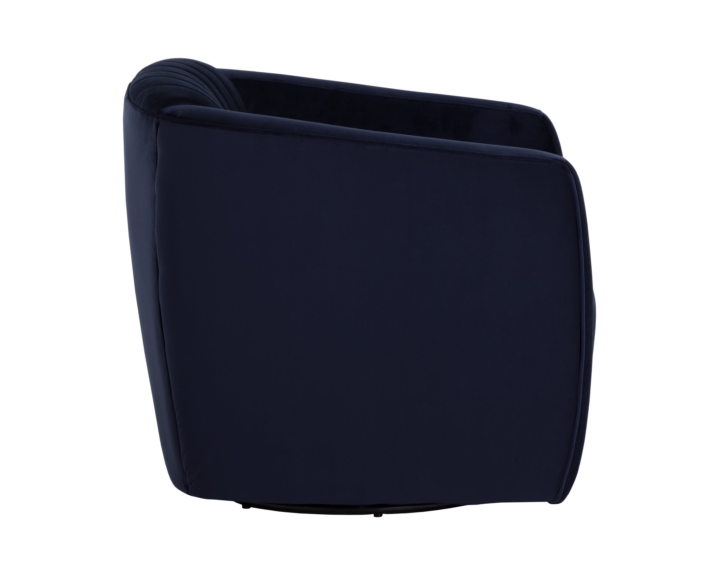 Garrison Swivel Lounge Chair - Abbington Navy