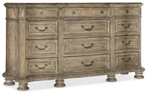 Hooker Furniture - Castella Twelve Drawer Dresser - 5878-90002-80