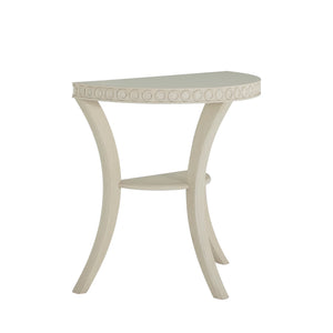 Gabby - Linda Mindi Wood Half Circle Demilune Table - SCH-175621