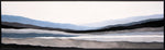 Mystic Landscape - 72" X 22"  Black Floater Frame