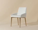 Carlo Dining Armchair - Gold  Dillon Snow