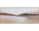 Desert Sands - 72" X 30"  Gold Floater Frame