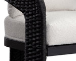 Pylos Dining Armchair - Black  Louis Cream