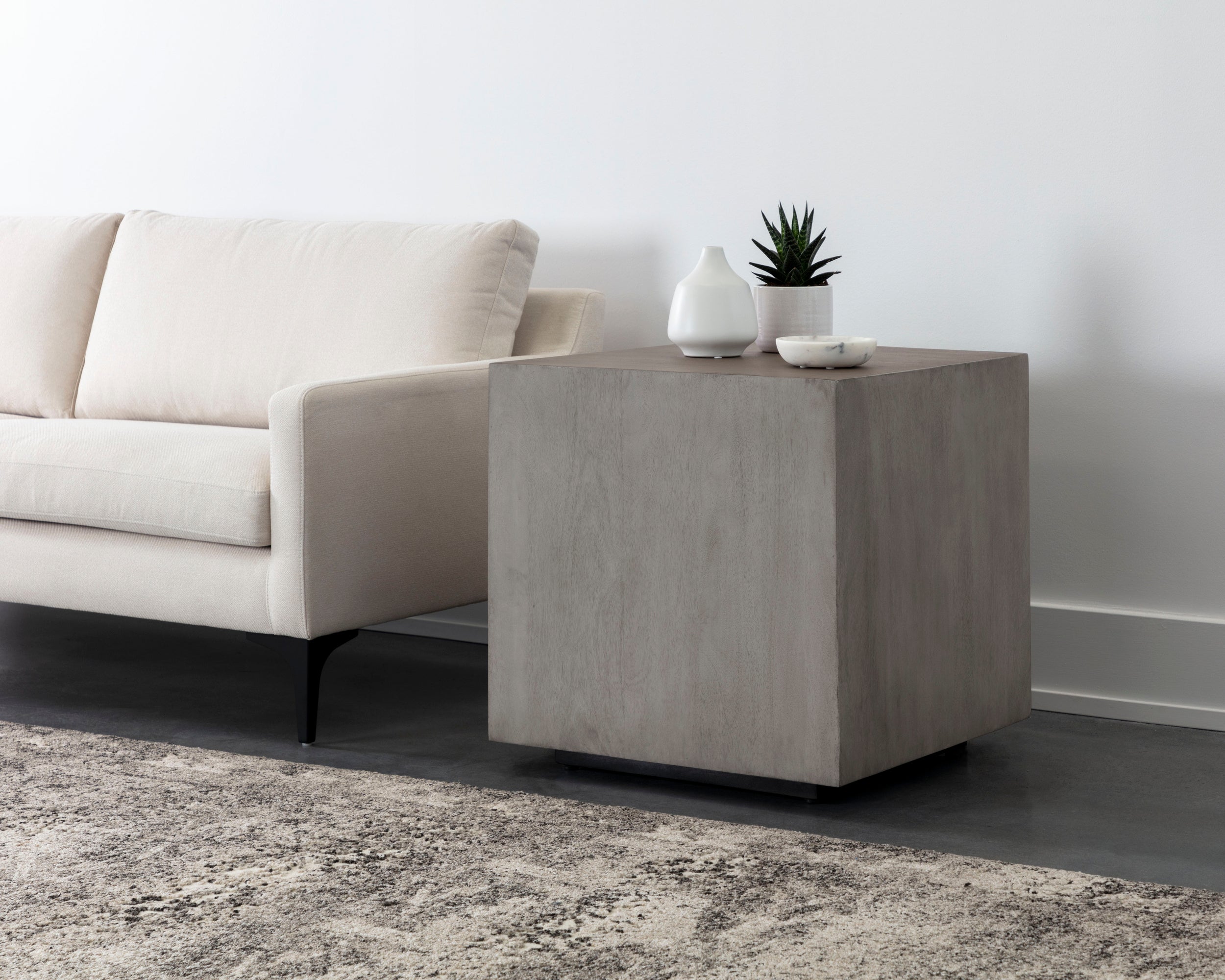 Frezco Side Table - Grey