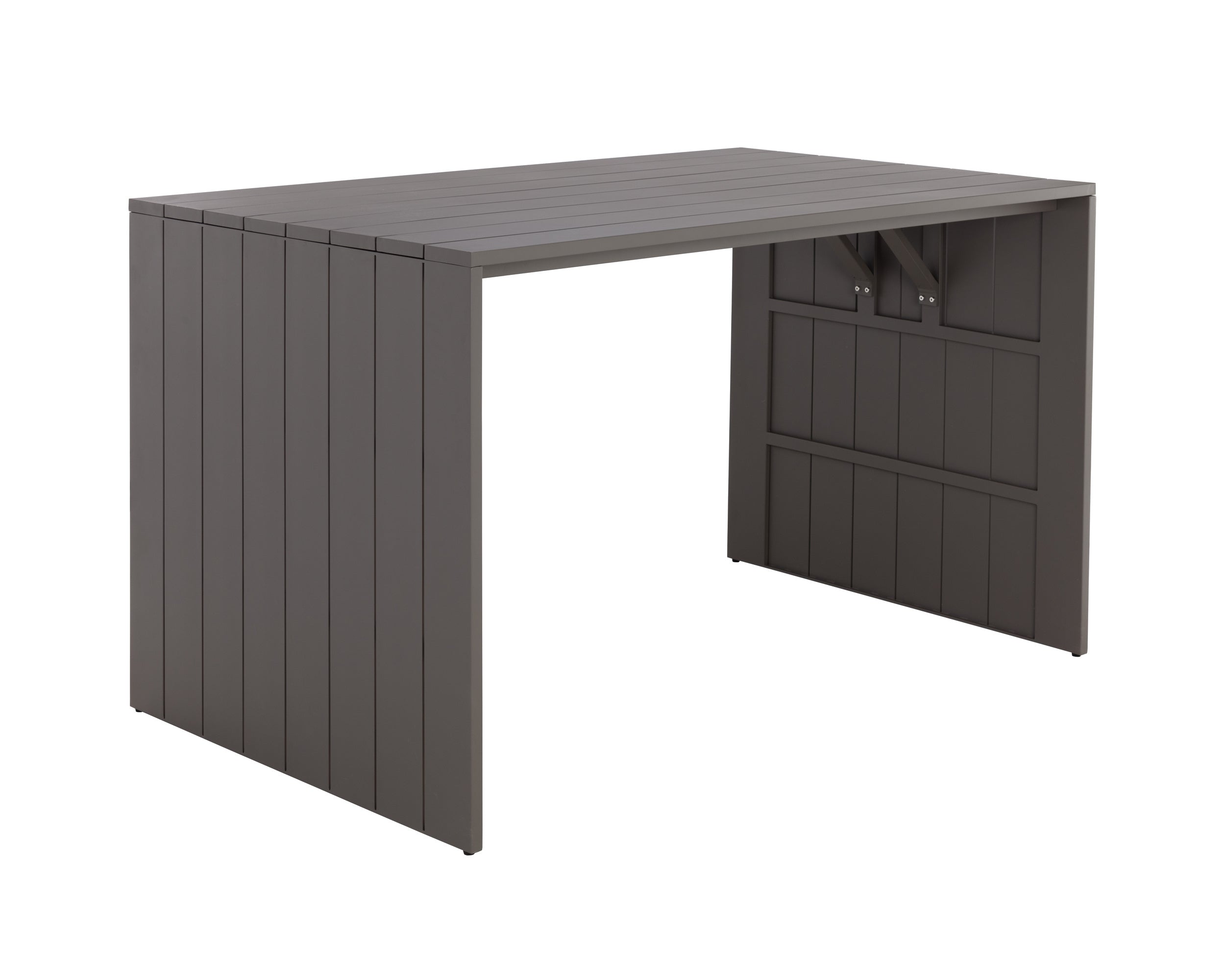 Verin Bar Table - Warm Grey