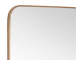 Calabasas Floor Mirror - Brass
