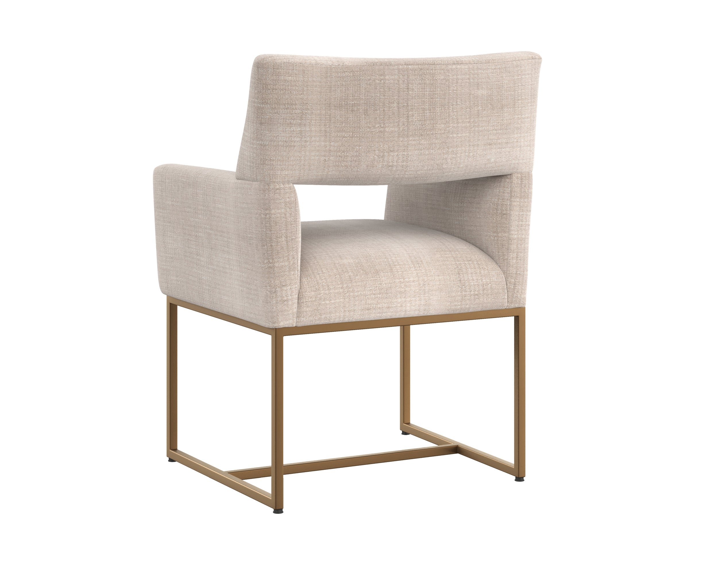 Greco Dining Armchair - Naya Check Cream