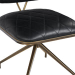 Virtu Swivel Dining Chair - Bravo Black