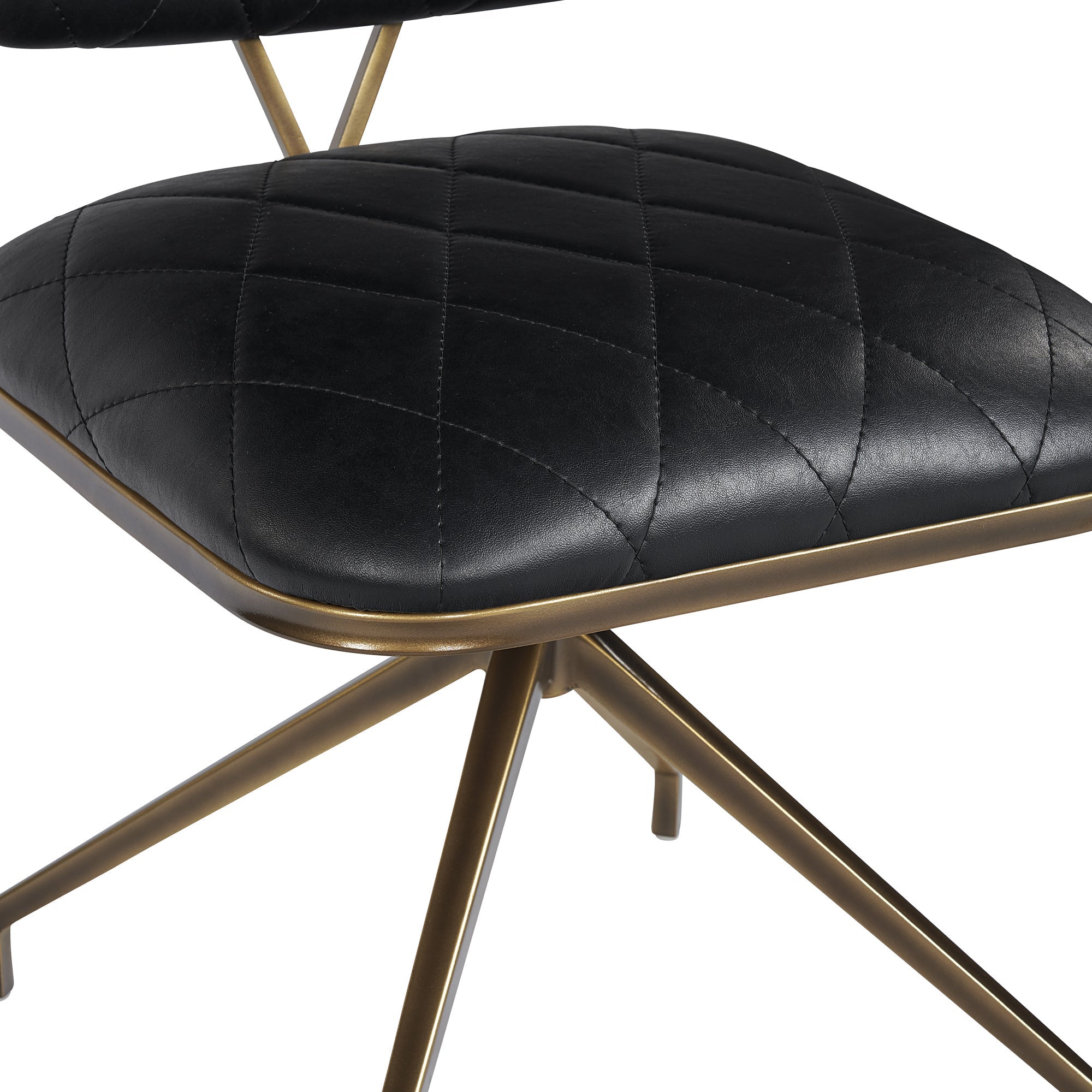 Virtu Swivel Dining Chair - Bravo Black