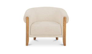 Moe's Home Collection - Jones Accent Chair Oat - White - FO-1047-05