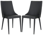 Safavieh Summerset 19''H Side Chair, FOX2014 - Black