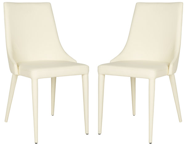 Safavieh Summerset 19''H Side Chair, FOX2014 - Butter Cream