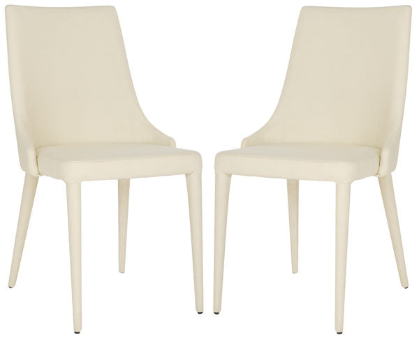 Safavieh Summerset 19''H Side Chair, FOX2014 - Beige Linen
