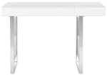 Safavieh Berkley Desk , FOX2200 - White/Chrome
