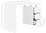 Safavieh Orrin 3 Drawer Desk , FOX2235 - White