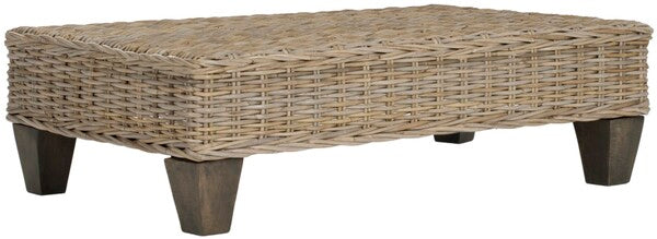 Safavieh Leary Coffee Table, FOX6528 - Natural Unfinished
