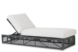 Sunset West - Milano Adjustable Chaise in Echo Ash w/ Self Welt - Slate - SW4101-9-EASH-STKIT