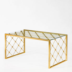 Decorative Crafts ARGENTO Gold Table - FFB5-GD44
