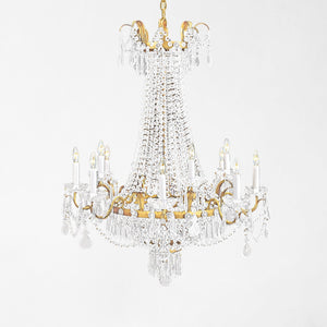 Decorative Crafts PRIMAVERA Gold Chandelier - TFL6-GD39