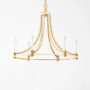 Decorative Crafts BARCELONA Gold Chandelier - FFB3-GD26