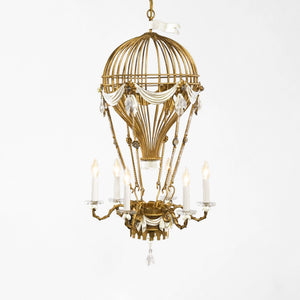 Decorative Crafts VIOLETA Gold Chandelier - FFB10