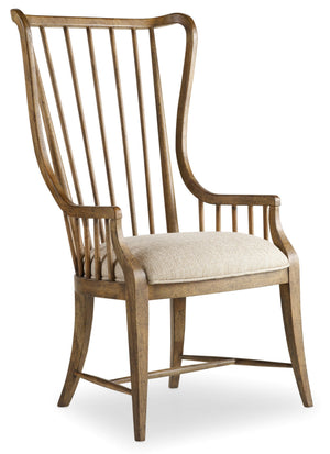 Hooker Furniture - Sanctuary Tall Spindle Arm Chair - 5401-75400