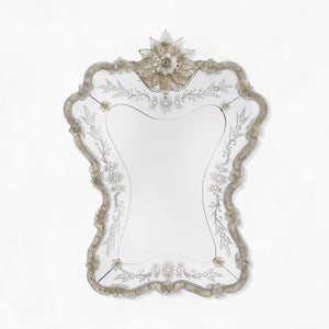 Decorative Crafts NICCOLO Murano Glass Mirror - TBN13