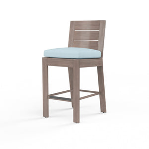 Sunset West - Laguna Counter Stool w/ Sunbrella Fabric - Driftwood Finish - SW3501-7C
