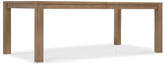 Sonnet Rectangle Dining Table with One 18-inch Leaf | Hooker Furniture - 6072-75200-85