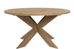 Sunset West - Coastal Teak 56" Round Dining Table - SW5501-RXDT