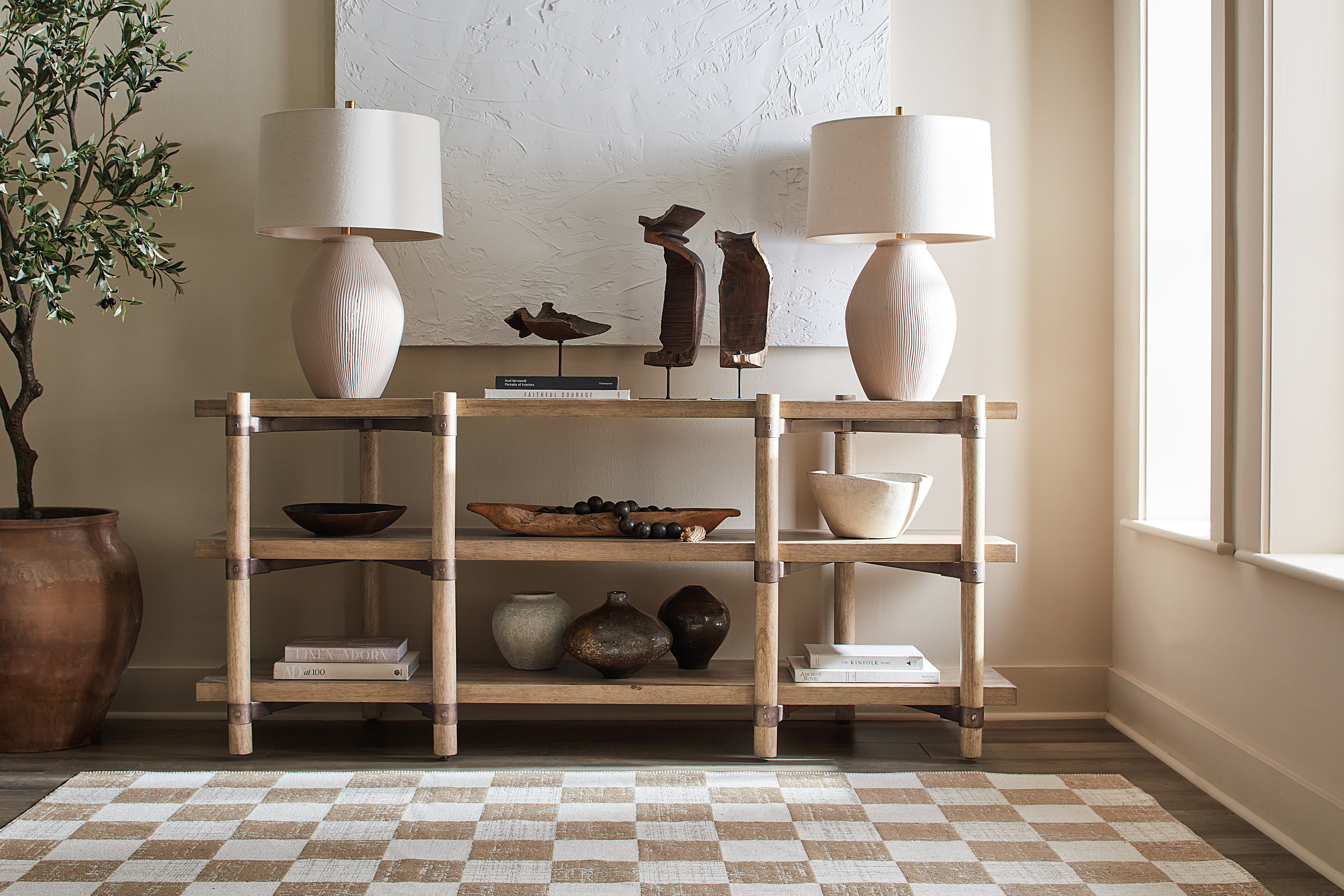 Vineyard Row Console | Hooker Furniture - 6952-55470-80