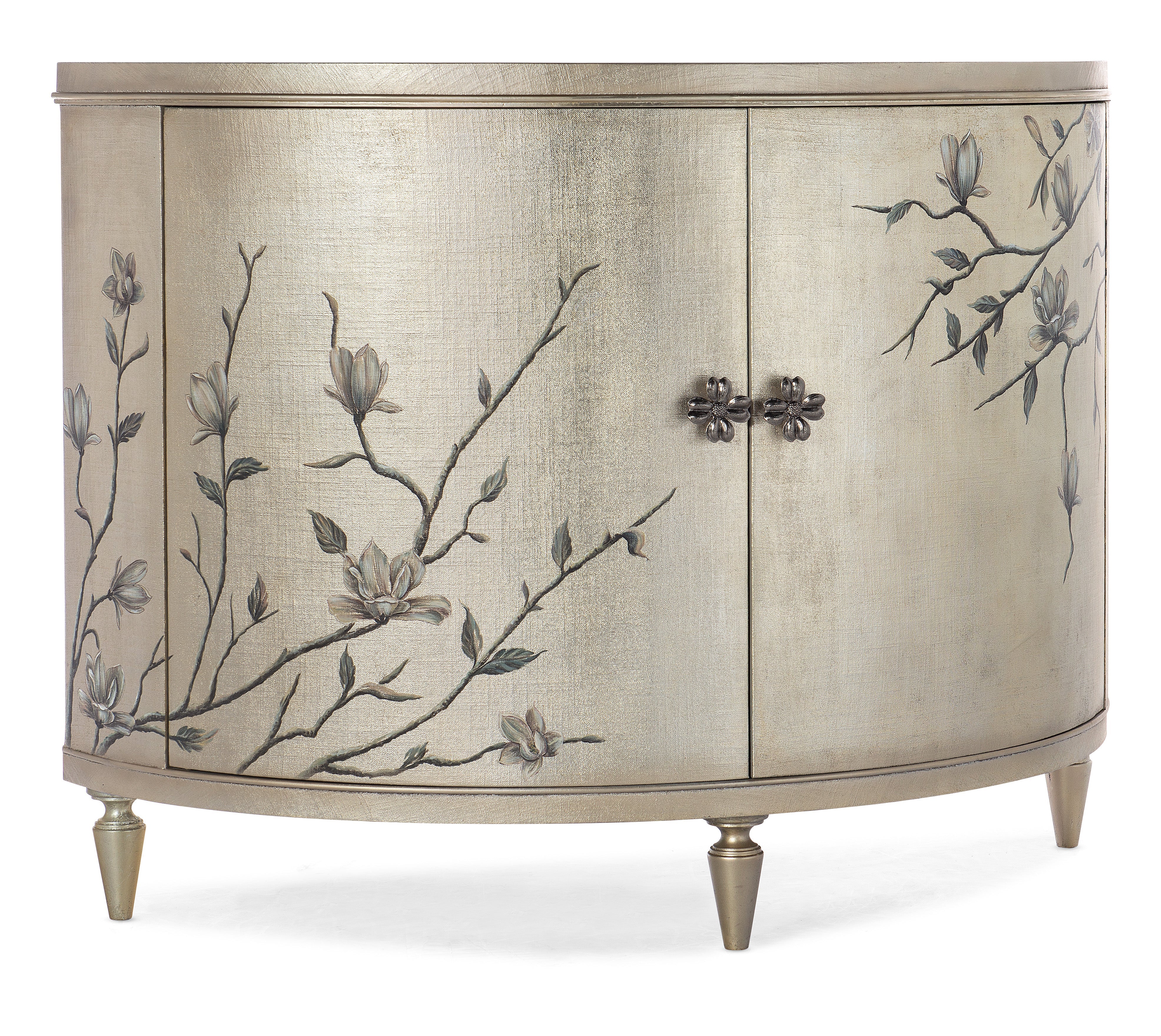 Melange Marguerite Two Door Demilune Chest | Hooker Furniture - 628-85645-92