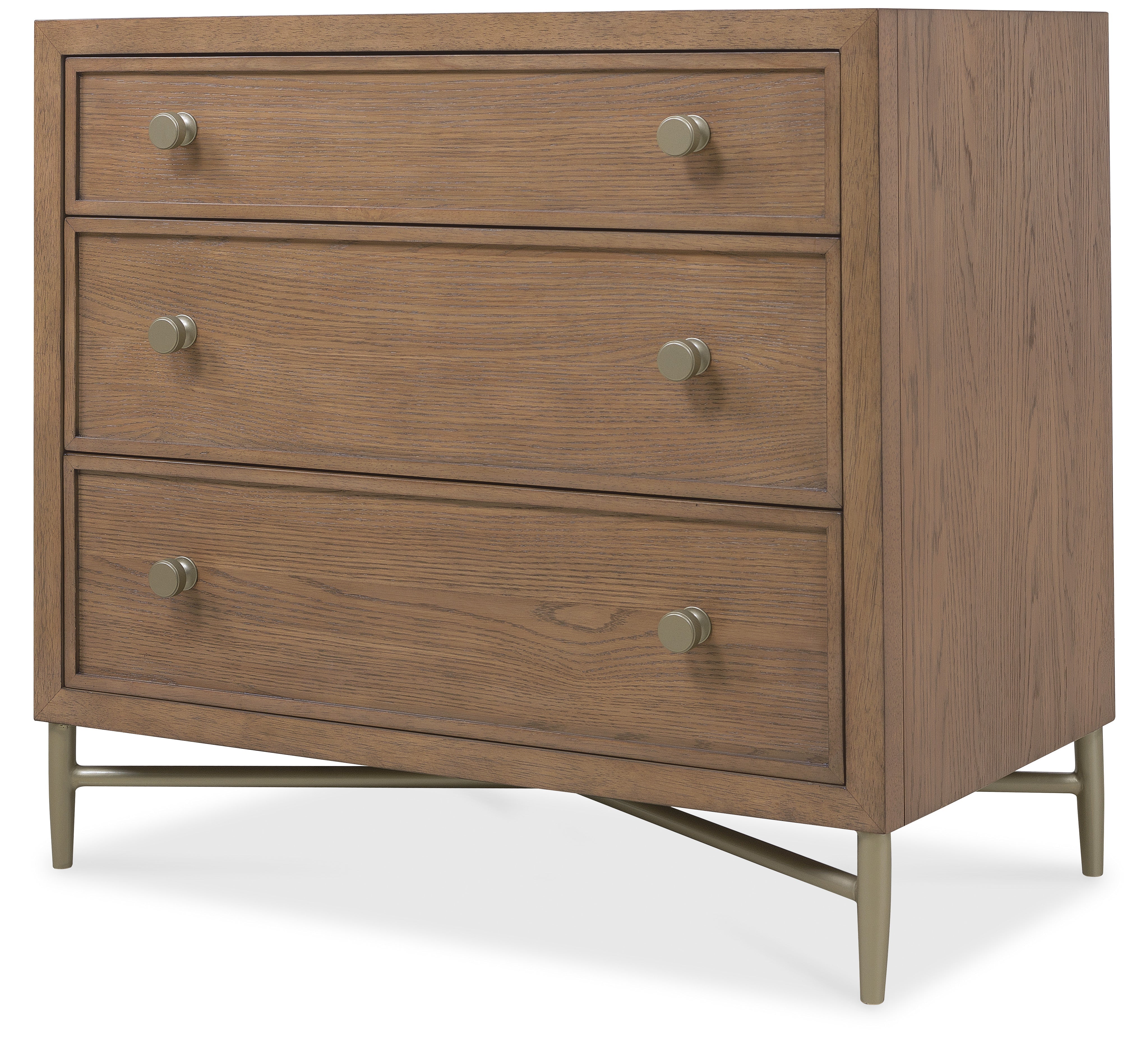 Sonnet Three-Drawer Nightstand | Hooker Furniture - 6072-90216-85