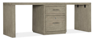 Hooker Furniture - Linville Falls 84" Desk with One Centered File - 6150-10914-85