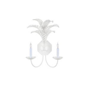 Wildwood Royal Palm Sconce - White - 12147