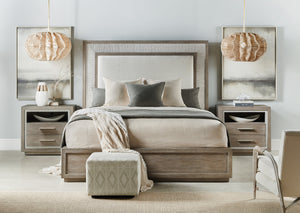Hooker Furniture - Serenity Rookery King Upholstered Panel Bed - 6350-90266-95