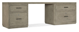 Hooker Furniture - Linville Falls 96" Desk with Small File and Lateral File - 6150-10923-85