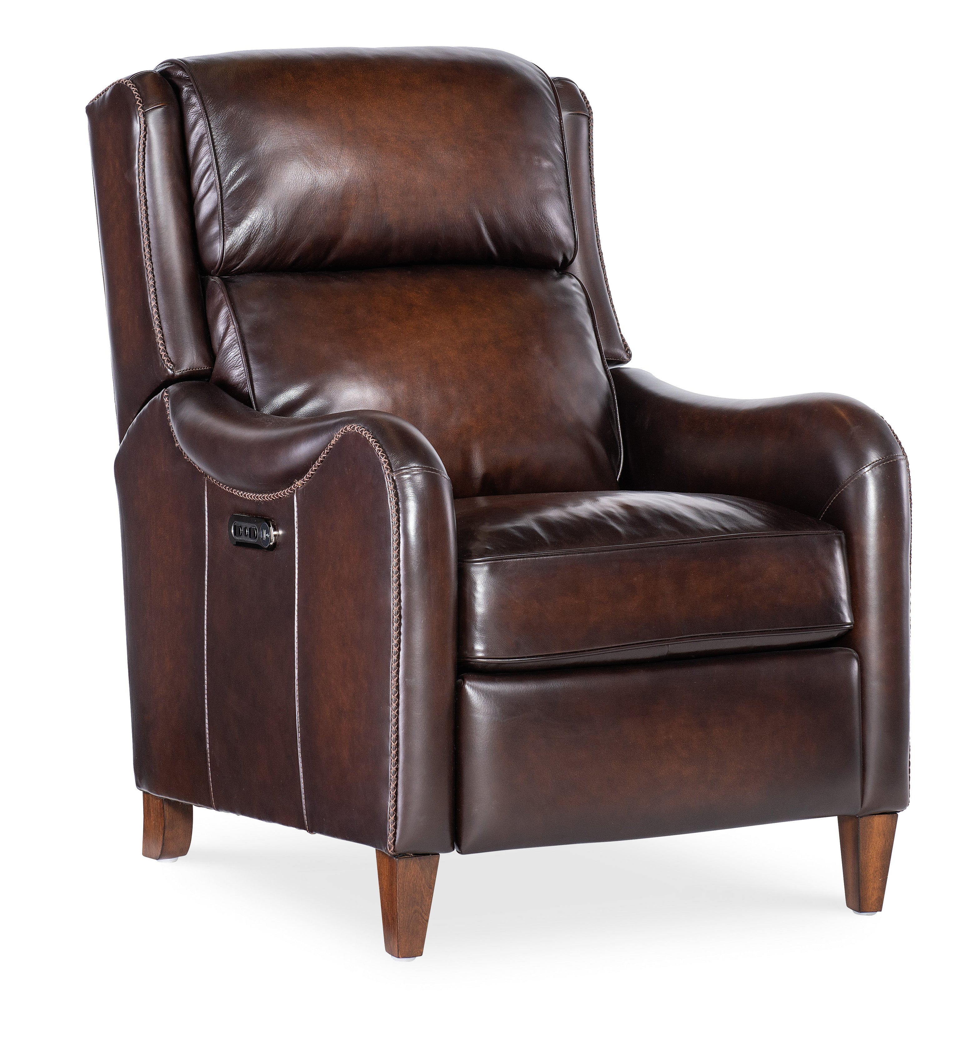 Carrington Power Recliner w/Power Headrest | Hooker Furniture - RC819-PH-088