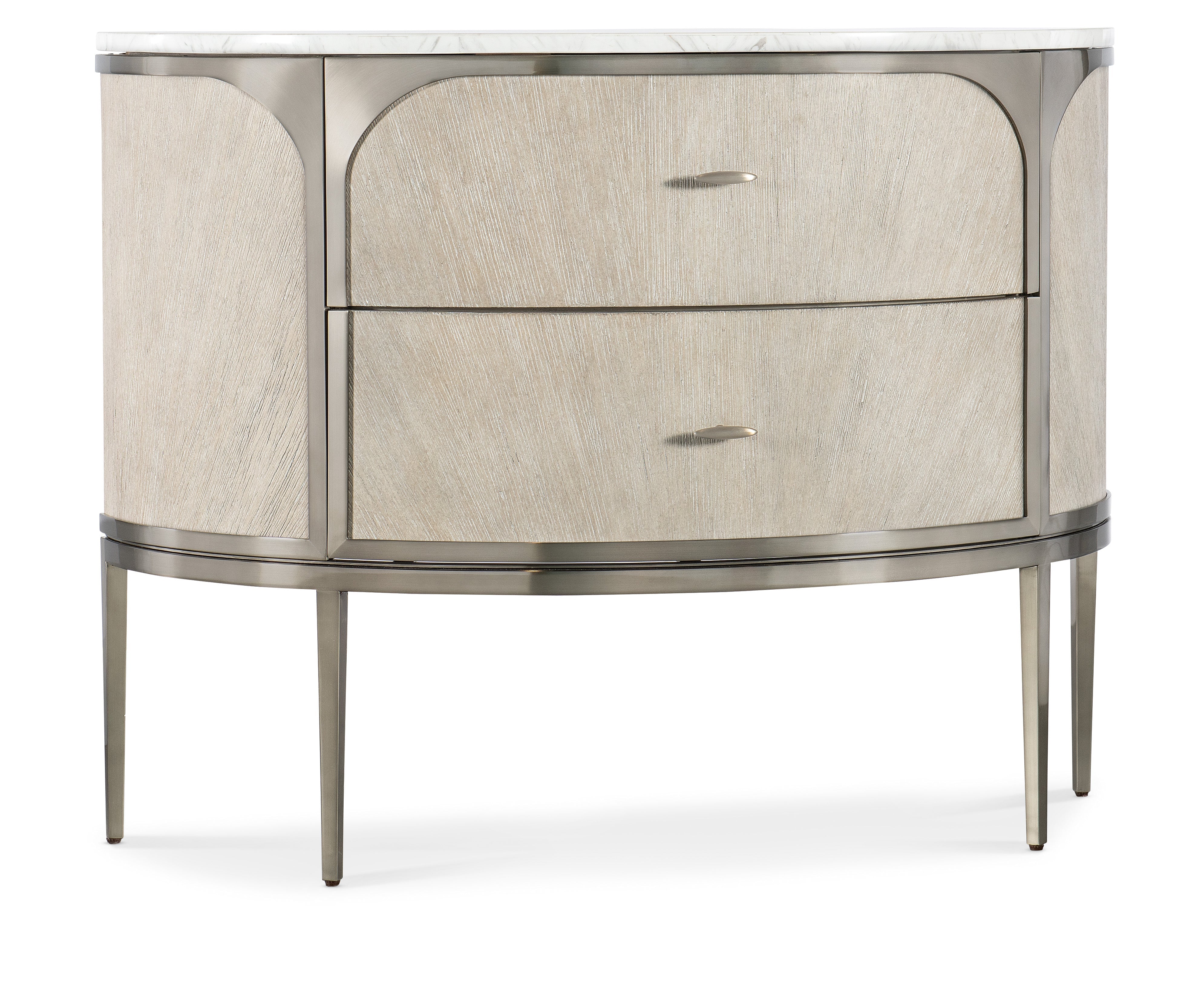 Modern Mood Two Drawer Nightstand | Hooker - 6850-90215-80