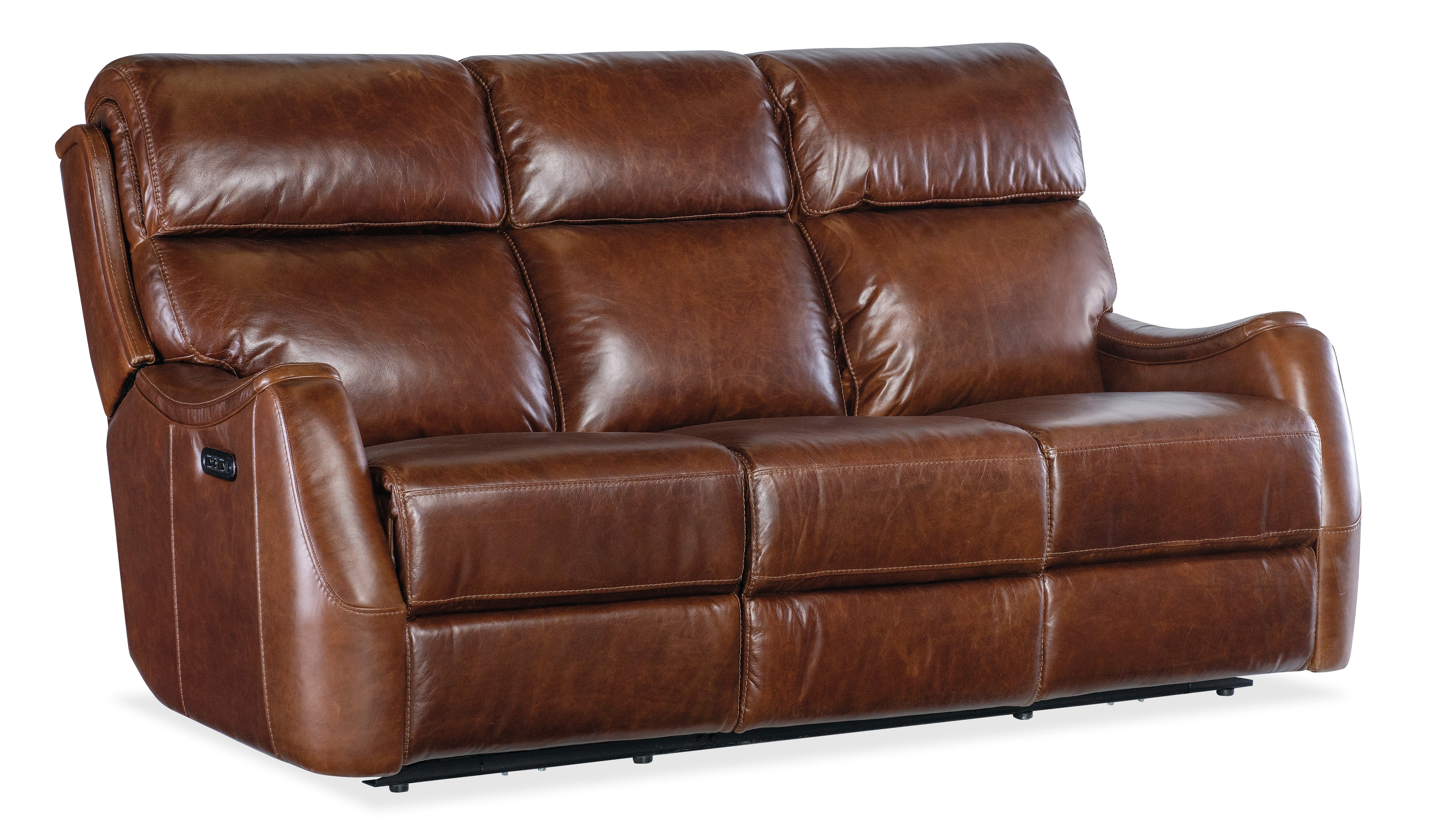 Harlan Zero Gravity Power Sofa w/Power Headrest | Hooker Furniture - SS734-PHZ3-088